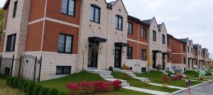 Maisons de ville du projet Pointe-Est Montréal